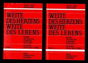 Weite des Herzens - Weite des Lebens. Beiträge zum Christsein in moderner Gesellschaft. (2 Bände,...