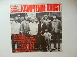 Image du vendeur pour Kmpfende Kunst. Zeitschrift der Vereinigung sozialistischer Kulturschaffender. Nr. 6/7 Juni/Juli 1976: Y Gung in Deutschland! [.] mis en vente par Antiquariat Kelifer