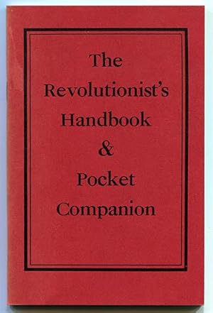 Bild des Verkufers fr The Revolutionist's Handbook & Pocket Companion zum Verkauf von Book Happy Booksellers