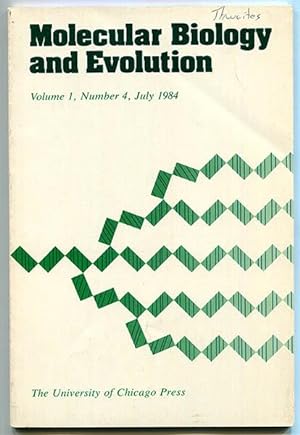 Immagine del venditore per Molecular Biology and Evolution Volume 1 Number 4 (July 1984) venduto da Book Happy Booksellers