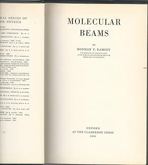 Seller image for Molecular Beams (International Series of Monographs on Physics) for sale by Dorley House Books, Inc.