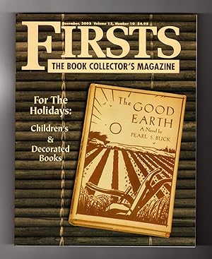 Firsts - The Book Collectors Magazine. December, 2002. The Good Earth (Pearl S. Buck); G.A. Henty...