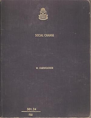 Immagine del venditore per Social Change: The Challenge to Survival venduto da Snookerybooks