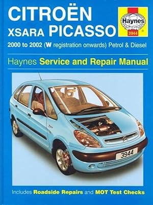 Seller image for Citroen Xsara Picasso: Petrol and Diesel 2000-2002 (Haynes Service and Repair Manuals) for sale by M.Roberts - Books And ??????