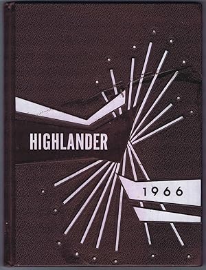 THE HIGHLANDER-1966: Highland Local Schools, Sparta, Ohio (Highland High School and Chesterville ...