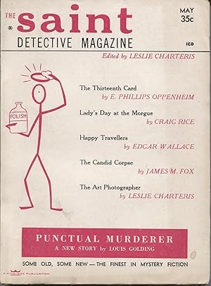 Seller image for The Saint Detective Magazine, Vol. 9 No. 5 (May 1958) for sale by The Green Arcade