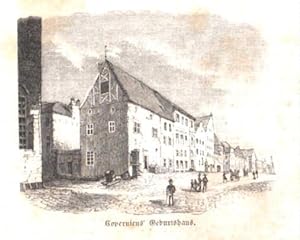 Bild des Verkufers fr Kopernicus` Geburtshaus. zum Verkauf von Antiquariat Heinz Tessin