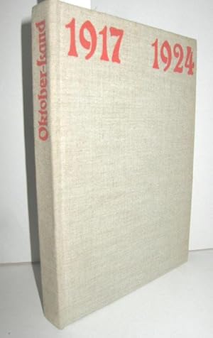 Imagen del vendedor de Oktober-Land 1917 - 1924 (Russische Lyrik der Revolution) a la venta por Antiquariat Zinnober