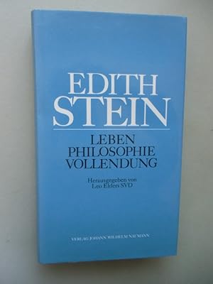 3 Bücher Edith Stein Leben Philosophie Vollendung Christliche Philosophin .