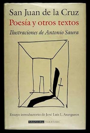 Imagen del vendedor de Poesa y otros textos / Ilustraciones de Antonio Saura ; Ensayo introductorio de Jos Luis L. Aranguren a la venta por Lirolay