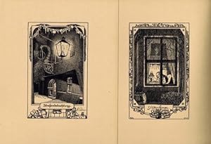 Bildermappen fürs deutsche Haus III. Allerlei Lichter. Sieben Zeichnungen von Rudolf Schaefer.