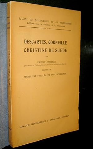 Imagen del vendedor de Descartes, Corneille, Christine de Sude. a la venta por Le Chemin des philosophes