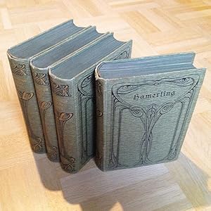 Hamerlings sämtliche Werke (16 Bände in 4 Büchern).