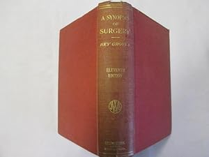 Seller image for A Synopsis of Surgery for sale by Goldstone Rare Books