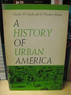 Seller image for A History of Urban America for sale by PsychoBabel & Skoob Books