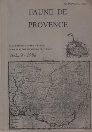 Faune de provence / volume 9