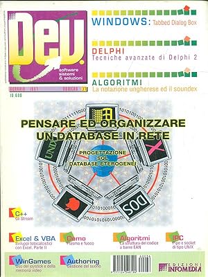 Bild des Verkufers fr DEV. n. 37/Gennaio 1997 zum Verkauf von Librodifaccia