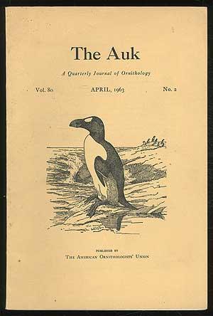 Bild des Verkufers fr The Auk - Vol. 80, No. 2, April 1963 zum Verkauf von Between the Covers-Rare Books, Inc. ABAA