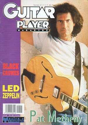 Imagen del vendedor de GUITAR PLAYER. Magazine. N 41. En portada: Pat Metheny; Dossier: Msica y Censura; Led Zepelin; Entrevista con Doran Oster; Black Crowes. a la venta por angeles sancha libros