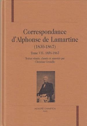 Correspondance D'Alphonse De Lamartine (1830-1867) Tome VII, 1856-1867