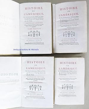 HISTOIRE DE L'AMÉRIQUE. Tomes I-IV