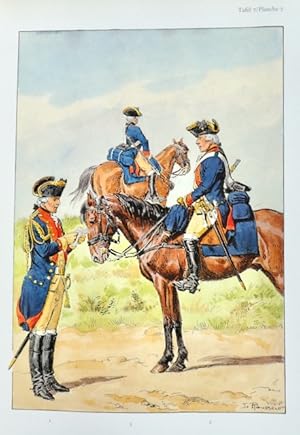 Schweizer Uniformen 1700-1850 / Uniformes suisses 1700-1850. Die Uniformen der Truppen der ...