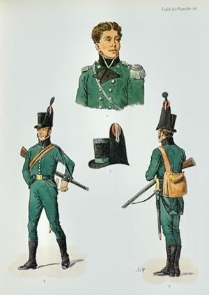 Schweizer Uniformen 1700-1850 / Uniformes suisses 1700-1850. Die Uniformen der Truppen der ...