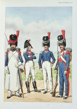 Schweizer Uniformen 1700-1850 / Uniformes suisses 1700-1850. Die Uniformen der Truppen der ...