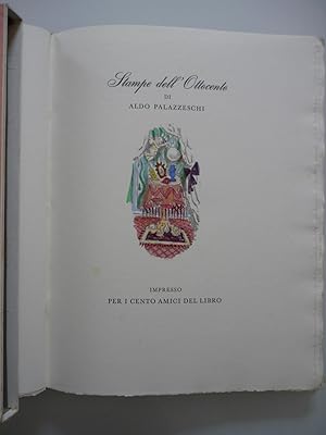 Stampe dell'Ottocento di Aldo Palazzeschi.Verona,Mardersteig. Stampato per I Cento Amici del Libr...