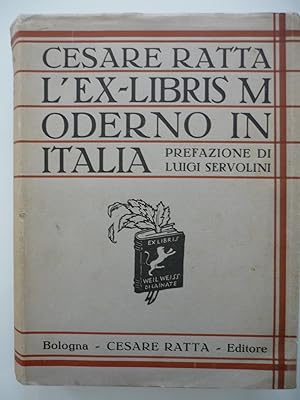 L'ex-libris moderno in Italia.(L'ex-libris italiano contemporaneo). 310 disegni di 140 artisti. P...