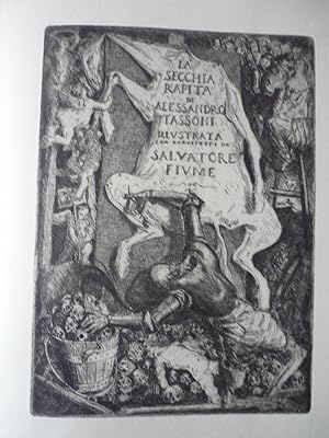 La secchia rapita di Alessandro Tassoni illustrata con acqueforti da Salvatore Fiume.Urbino,Istit...