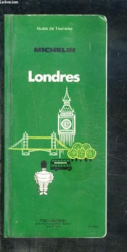 Bild des Verkufers fr GUIDE DE TOURISME- MICHELIN- LONDRES zum Verkauf von Le-Livre