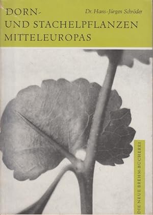 Bild des Verkufers fr Dorn- und Stachelpflanzen Mitteleuropas zum Verkauf von Leipziger Antiquariat