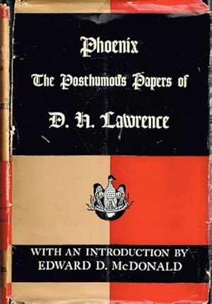 Immagine del venditore per Phoenix: The Posthumous Papers of D. H. Lawrence venduto da Round Table Books, LLC