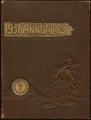 Seller image for The 1937 Annual "W" (Waukegan Township High School Annual Yearbook, Volume XL) for sale by Florida Mountain Book Co.