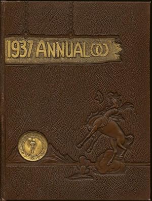 Seller image for The 1937 Annual "W" (Waukegan Township High School Annual Yearbook, Volume XL) for sale by Florida Mountain Book Co.