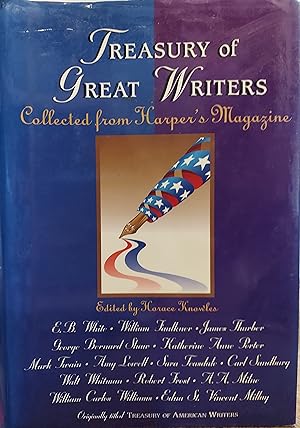 Seller image for Tresury of Great Writers Collected from Harper's Magazine for sale by The Book House, Inc.  - St. Louis