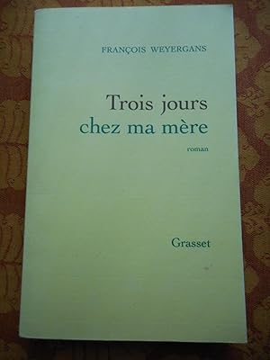 Image du vendeur pour Trois jours chez ma mere mis en vente par Frederic Delbos