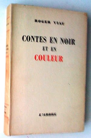 Bild des Verkufers fr Contes en noir et en couleur zum Verkauf von Claudine Bouvier