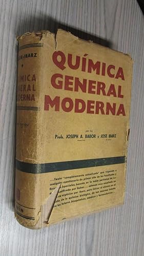 Imagen del vendedor de QUIMICA GENERAL MODERNA a la venta por LIBRERIA AZACAN