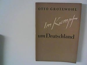 Imagen del vendedor de Im Kampf um Deutschland. Rede auf dem 2. Parteitag der Sozialistischen Einheitspartei Deutschlands. a la venta por ANTIQUARIAT FRDEBUCH Inh.Michael Simon