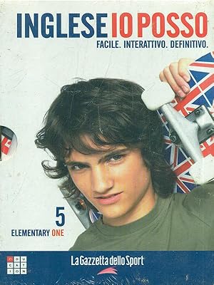 Inglese Io Posso - Elementary one 5 Libro + DVD