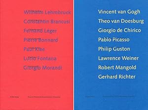 Lehmbruck, Brancusi, Léger, Bonnard, Klee, Fontana, Morandi. Texte zu Werken im Kunstmuseum Winte...
