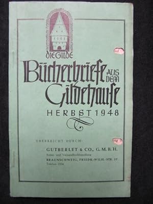 Bücherbriefe aus dem Gildehause. Herbst 1948.