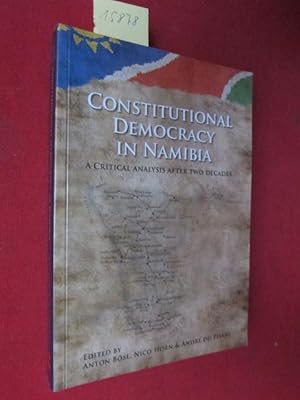 Seller image for Constitutional democracy in Namibia. A critical analysis after two decades. for sale by Versandantiquariat buch-im-speicher