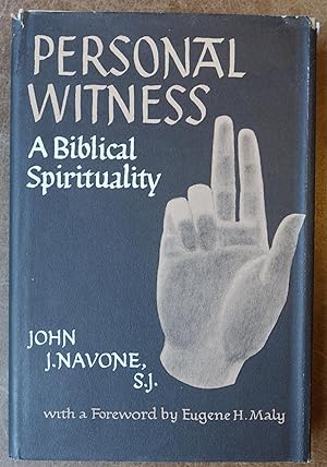 Immagine del venditore per Personal Witness: a Biblical Spirituality venduto da Faith In Print