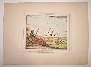 Field Sports No. 2 A Double Shot 1930s Hand-Coloured Print