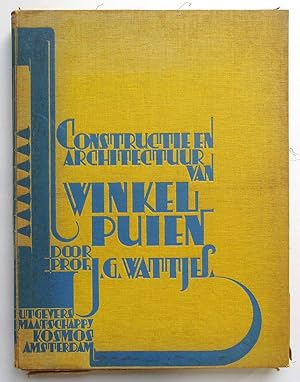 Constructie en architectuur van winkelpuien. Verzameling van ruim 50 goede voorbeelden van modern...