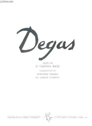 Seller image for DEGAS EDGAR for sale by Le-Livre
