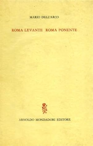 Imagen del vendedor de Roma levante Roma ponente. a la venta por FIRENZELIBRI SRL